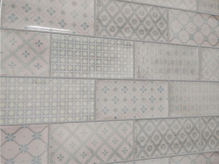 Subway Vita Natura Decor Glossy Ceramic Wall Tile - 200 x 100mm